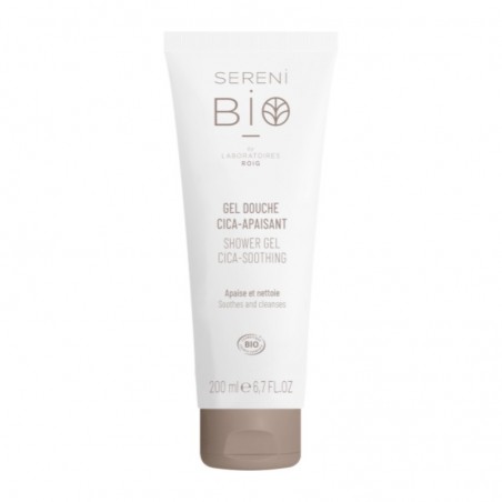 Gel Douche Cica-Apaisant Bio Végan Sérénibio
