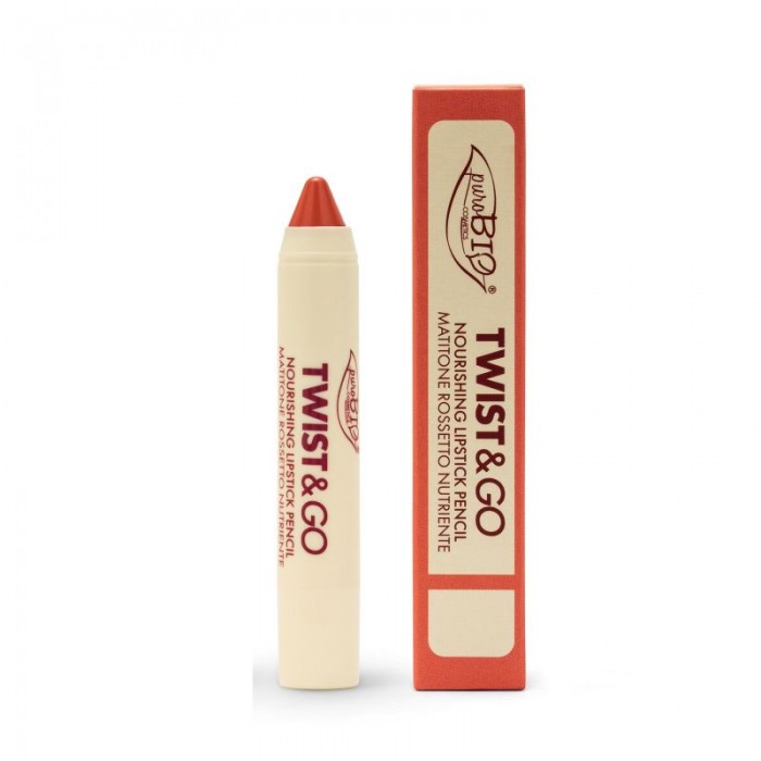 puroBIO TWIST & GO Crayon Rouge lèvres NOURRISSANT