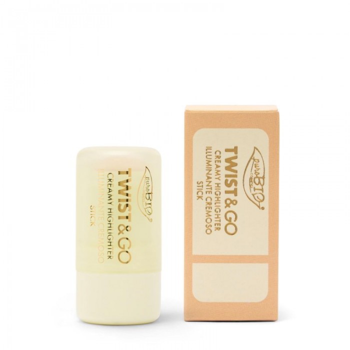 puroBIO TWIST & GO CREAMY Highlighter 01 Perle...