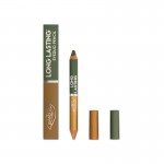 puroBIO LONG LASTING Kingsize Potlood Oogschaduw  DUO Goud/Mosgroen